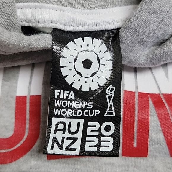 OUTERSTUFF DENMARK FIFA 2023 WOMEN'S WORLD CUP HOODIE, SIZE SMALL - Picture 3 of 7